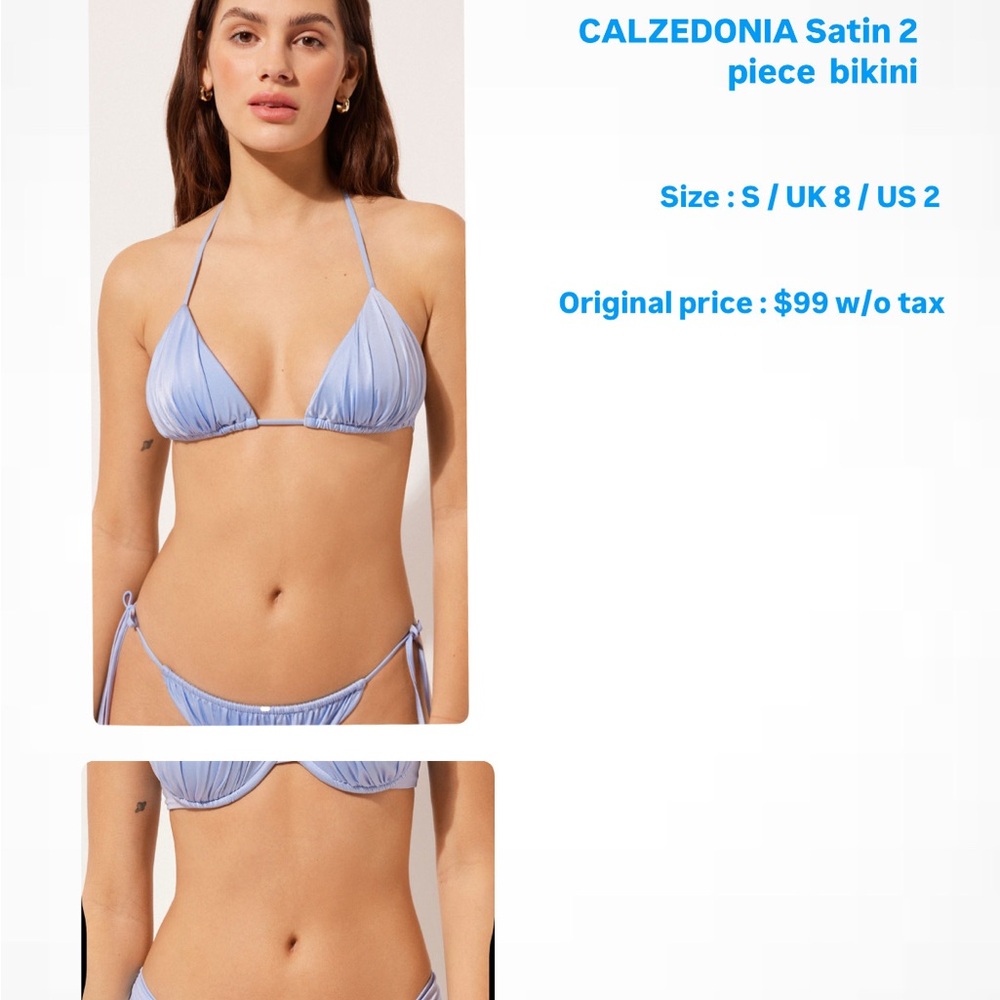 Light Blue Bikini Set